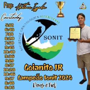 Campeão SONIT 2024. 